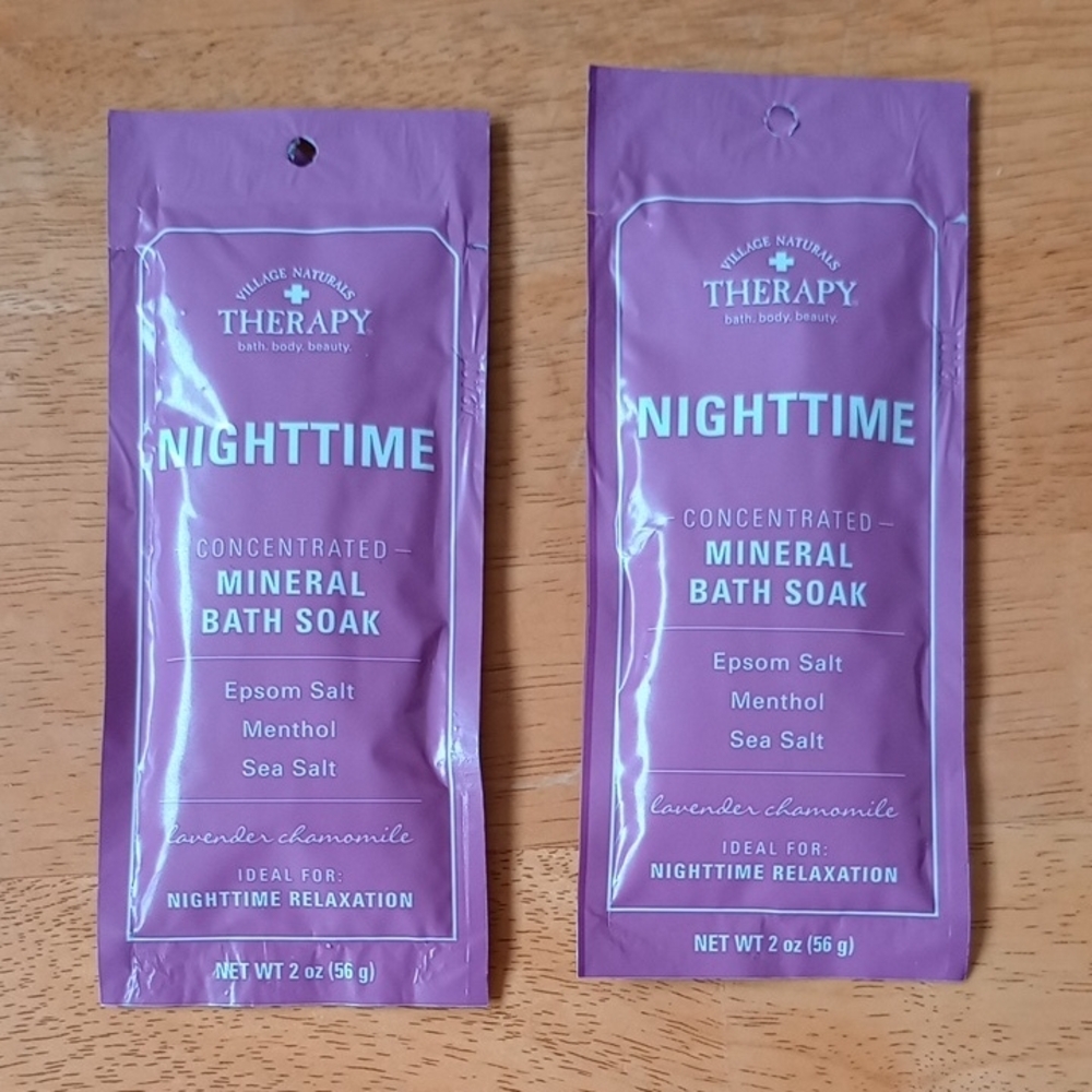 Therapy Nighttime Mineral Bath Soak - Purple